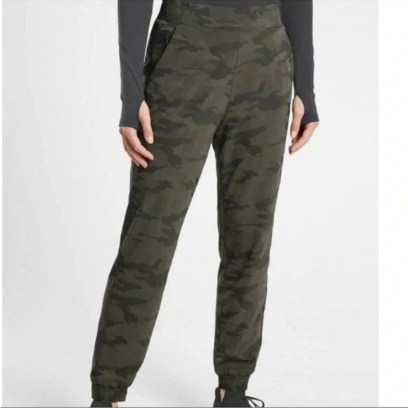 ATHLETA BROOKLYN CAMO LINED JOGGER comfy running gym - Picture 4 of 16